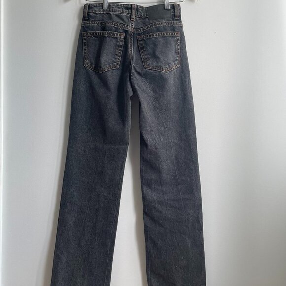 Washed black H&M jeans size 0 - Picture 4 of 5